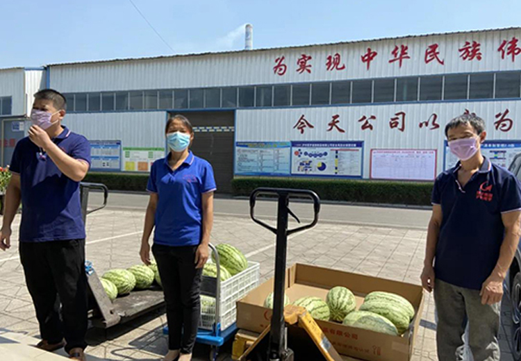 一竞技集团组织开展夏日送清凉系列活动